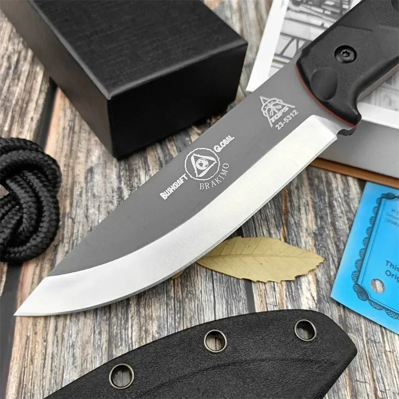 Portable D2 Steel Fixed Blade  - Everyday Carry (Edc) Knife 评论和价格