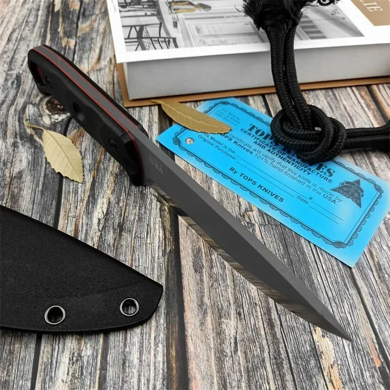 Portable D2 Steel Fixed Blade  - Everyday Carry (Edc) Knife 评论和价格
