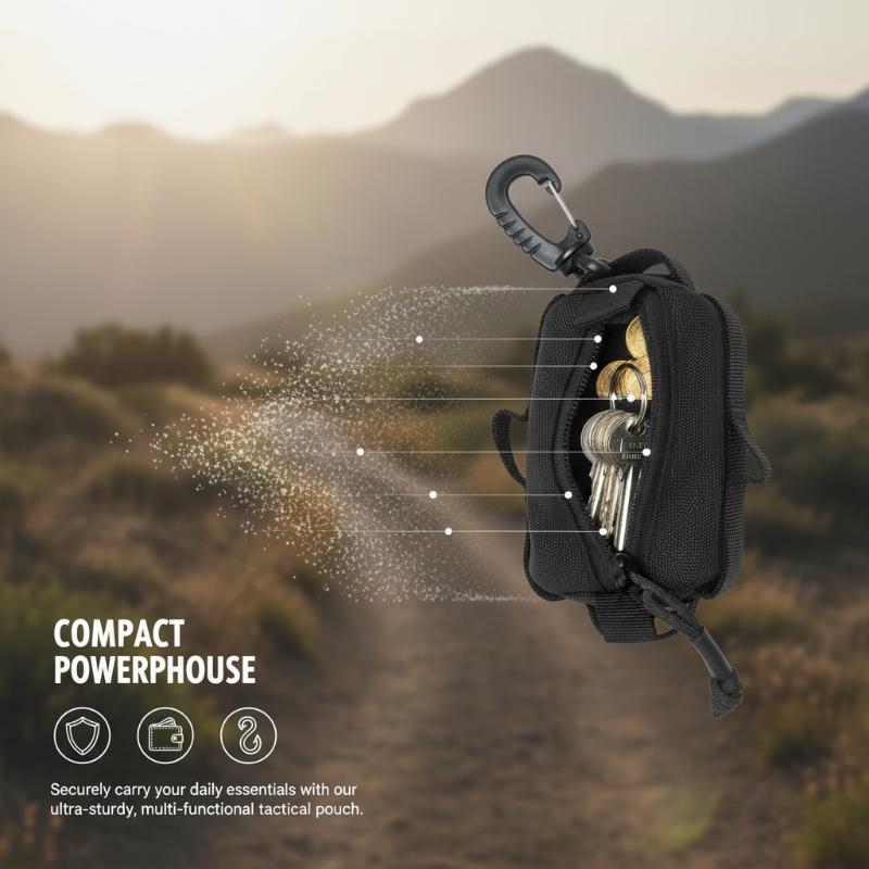 Outdoor Buckle Bag EDC Pouch Z - Edc Carry Belt Pouch 评论和价格