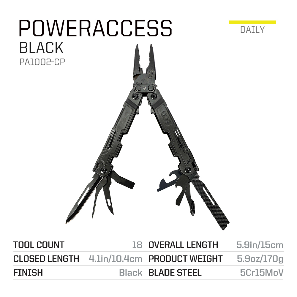 SOG PowerAccess 18 in 1 Pocket - Edc Every Day Carry おもちゃ 评论和价格