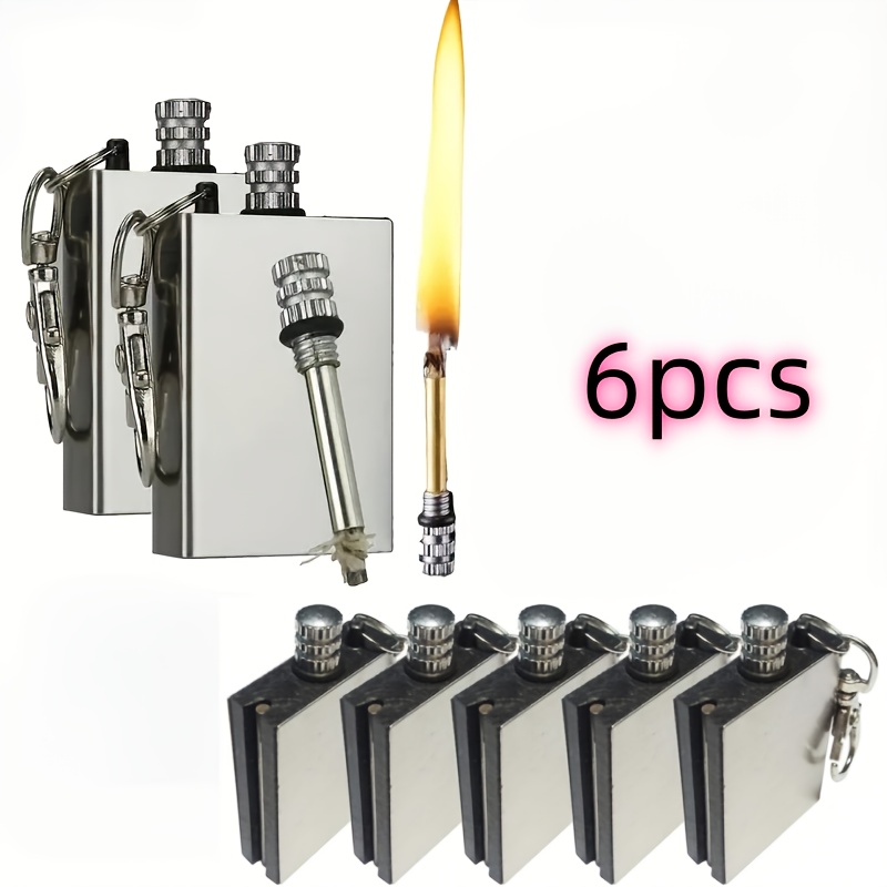 1-6pc Emergency Survival Metal - Ferro Rod Striker 评论和价格