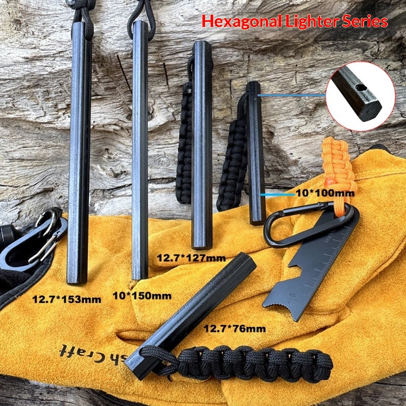 New Windproof Fire Starter, Po - Ferro Rod Striker 评论和价格