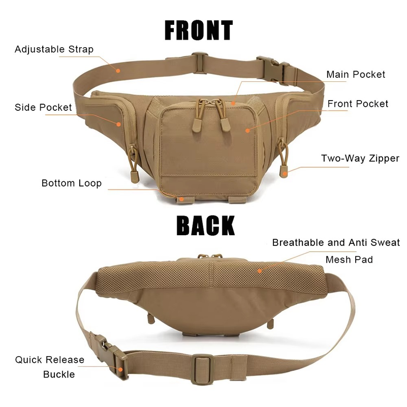 Sport Fanny Pack for Men Conce - Edc Carry Holster 评论和价格