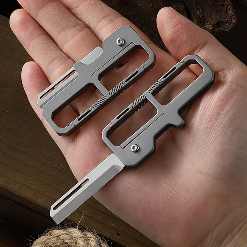 FEGVE Titanium Pocket Folding  - Edc Carry Knife 评论和价格