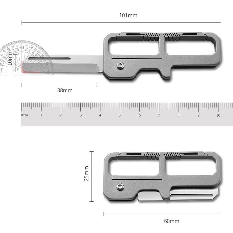 FEGVE Titanium Pocket Folding  - Edc Carry Knife 评论和价格