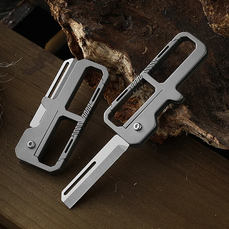 FEGVE Titanium Pocket Folding  - Edc Carry Knife 评论和价格