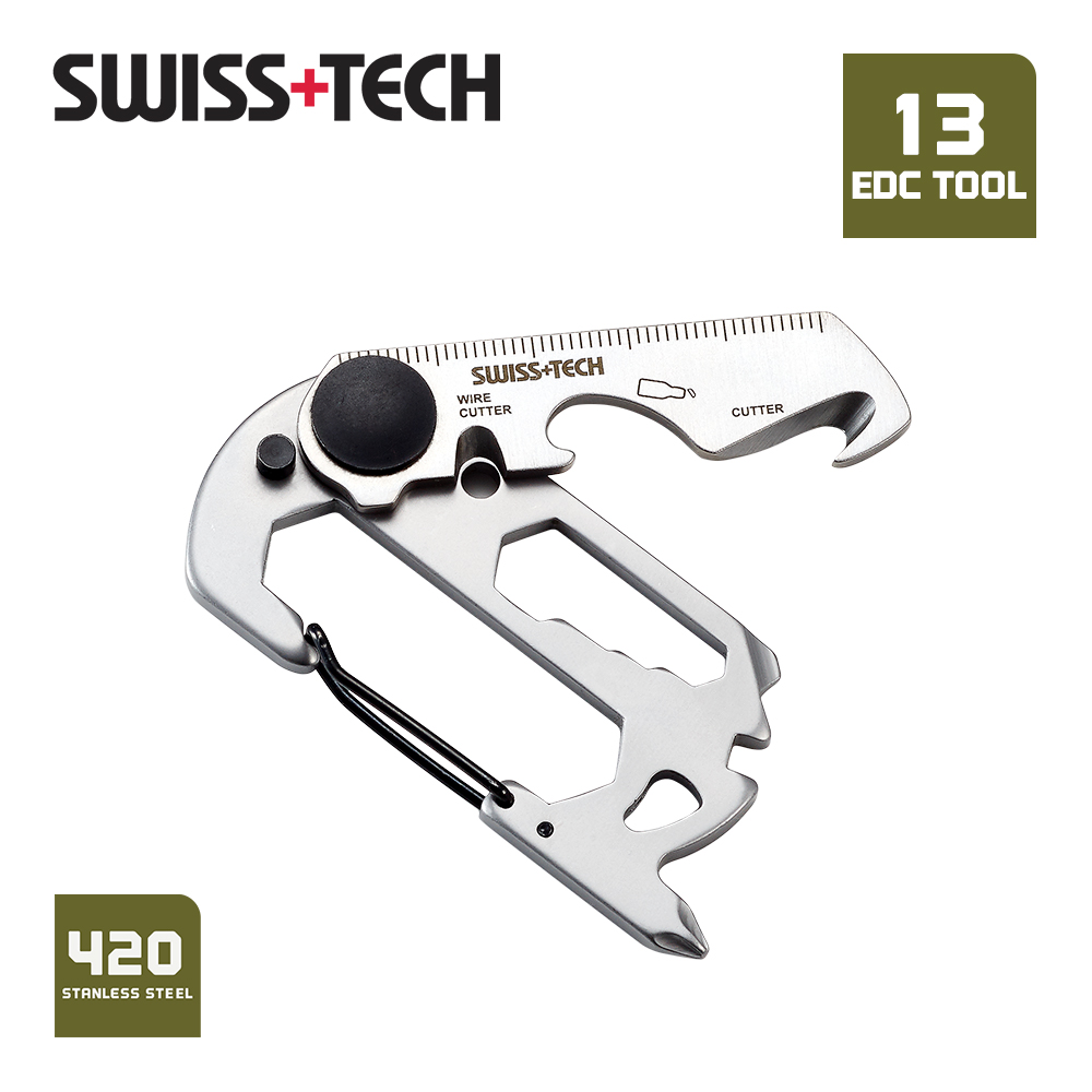 SWISS TECH 13 In 1 Mini Protab - Edc Carry Knife 评论和价格