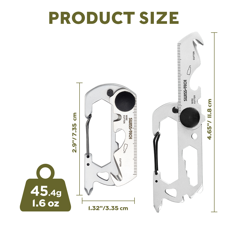 SWISS TECH 13 In 1 Mini Protab - Edc Carry Knife 评论和价格