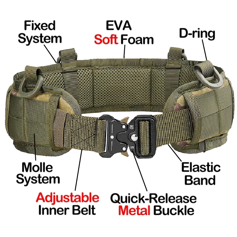 Quick Release Tactical Nylon B - Edc Carry Belt 评论和价格