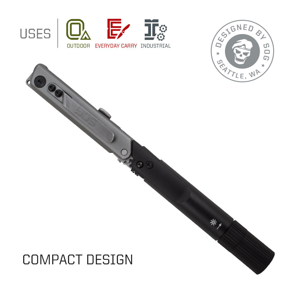 SOG BATON Q2 4 in 1 Multi-Tool - Edc Carry Knife 评论和价格