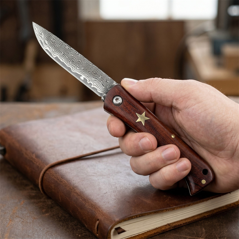 Compact Outdoor Survival Damas - Edc Fixed Blade Deep Carry 评论和价格