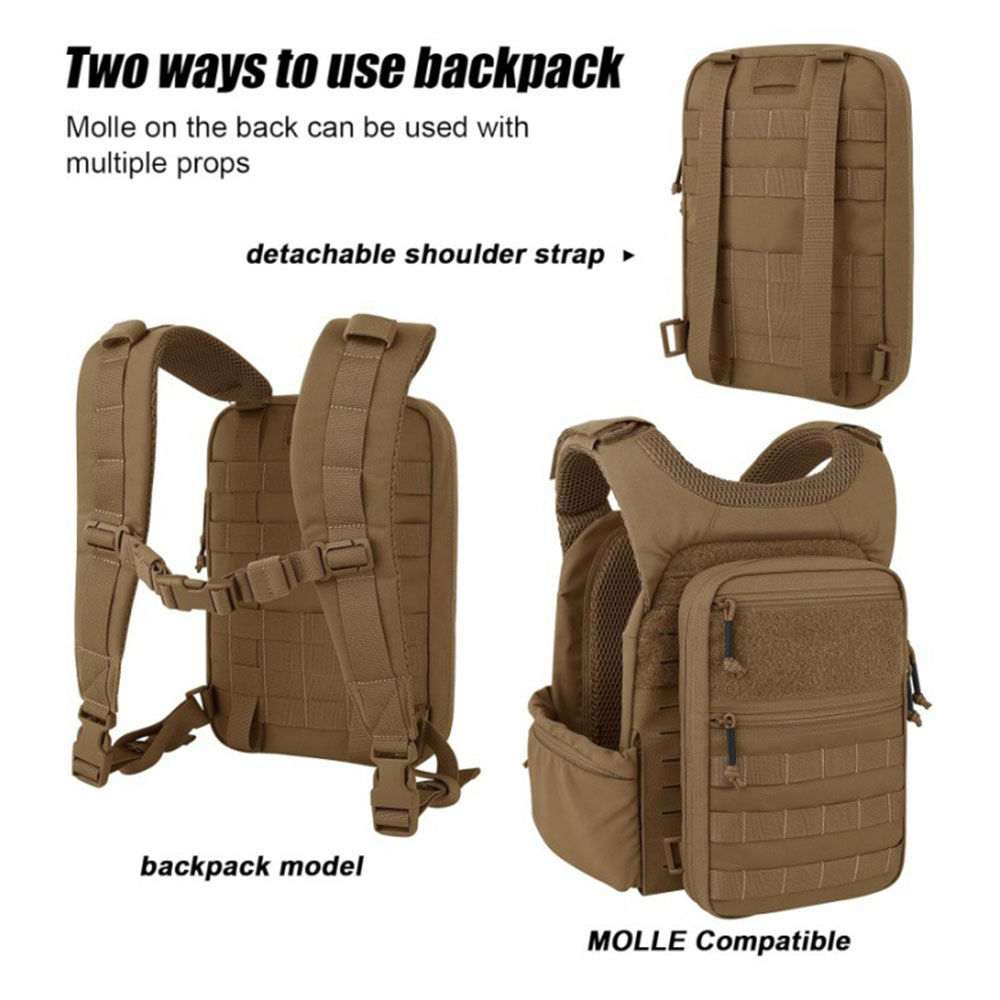 Tactical MOLLE Backpack Waterp - Edc Carry Kit 评论和价格